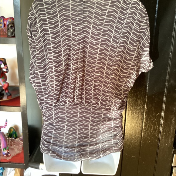 Black Saks Fifth Avenue Blouse - Picture 2 of 3